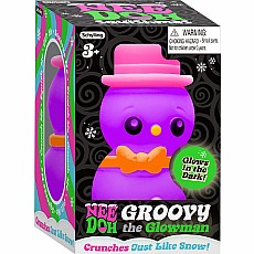 NeeDoh Groovy Glowman (Snow Ball Crunch) - assorted colors