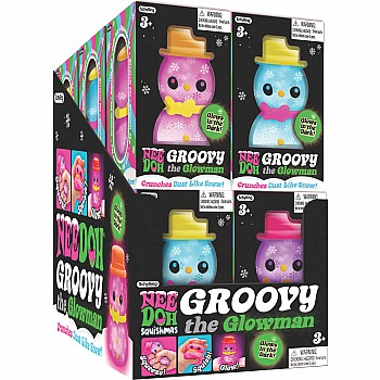 Nee Doh Groovy the Glowman (assorted colors)