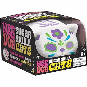 NeeDoh Sugar Skull Cool Cat (assorted)