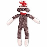 Sock Monkey Stuffed Toy
