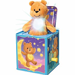 Teddy Bear Pop N Glow Jack In The Box