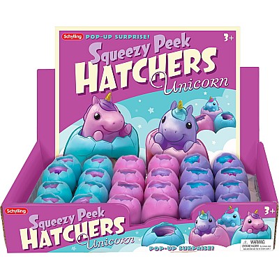 Squeezy Peek Hatchers - Unicorn  