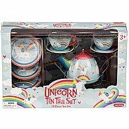 Unicorn Tin Tea Set