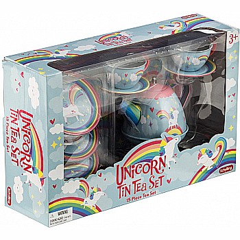 Unicorn Tin Tea Set