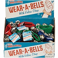 Velcro Hand Bells- Assorted Colors