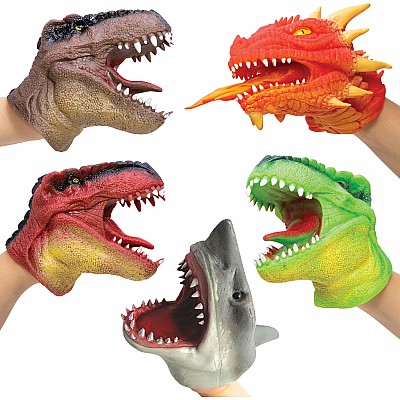 Fierce Faces - Hand Puppets (assorted)