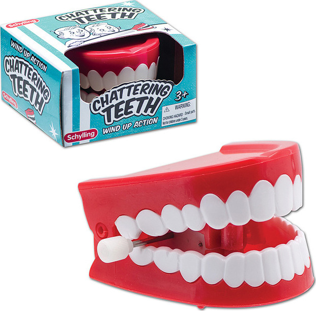3013 CLOCKWORK WIND UP TOOTH CHATTERING JOKE GAG NOVELTY FUN TOY Details about   FUNNY TEETH 