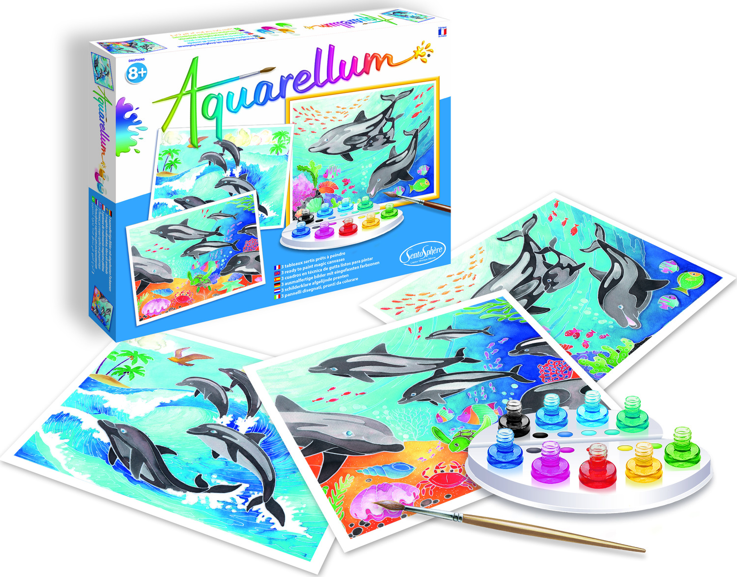 Aquarellum Junior - Dragons - Imagination Toys
