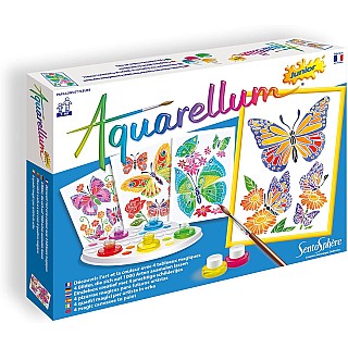 Aquarellum Junior - Butterflies And Flowers