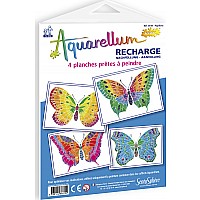 Refill - Aquarellum Junior - Butterflies