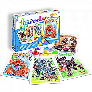 Aquarellum Junior Sweet Dogs Paint Set