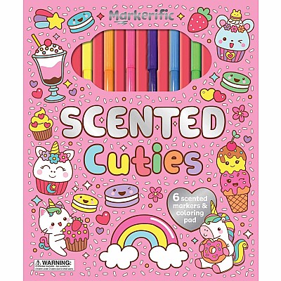 Markerific: Scented Cuties: Activity Folder with 6 Markers