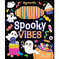Markerific: Spooky Vibes: Activity Folder with 6 Markers