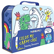 Markerific Jr.: Dancing Dinosaurs: Color Me Carry Case with coloring book, stickers, markers and pencil case!