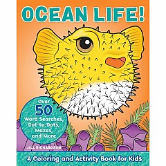 Ocean Life!: A Coloring and Activity Book for Kids