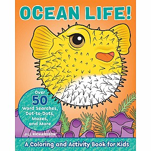 Ocean Life!: A Coloring and Activity Book for Kids