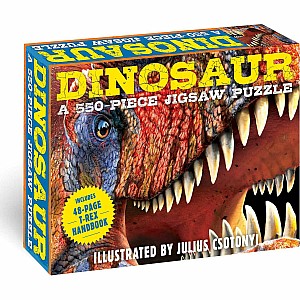 Dinosaurs: 550Pc Puzzle & Book