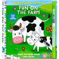 Magical Water Painting: Fun on the Farm: (Art Activity Book, Books for Family Travel, Kids' Coloring Books, Magic Color and Fade