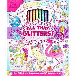 ColorWorld: All That Glitters!: Plus 35+ Glitter Stickers and Over 30 Pages to Color!