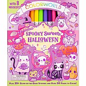 ColorWorld: Spooky Sweet Halloween: Plus 35+ Glow-in-the-Dark Stickers and Over 30 Pages to Color!