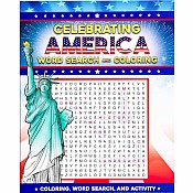Celebrating America Word Search and Coloring