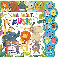 All About Music: Interactive Children's Sound Book with 10 Buttons