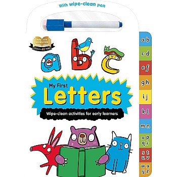 Help with Homework: My First Letters-Wipe-Clean Activities for Early Learners 