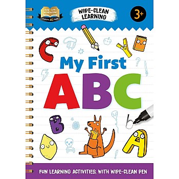 Help with Homework My First ABC: Fun Learning Activities with Wipe-Clean Pen