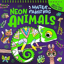 Water Painting: Neon Animals