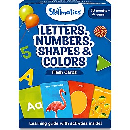 Flash Cards - Letters, Numbers, Shapes & Colors