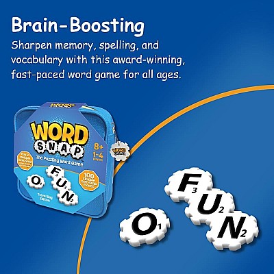 WordSnap Canvas Zipper Pouch