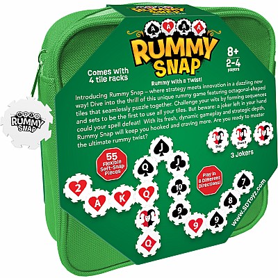 Rummy Snap Canvas Pouch