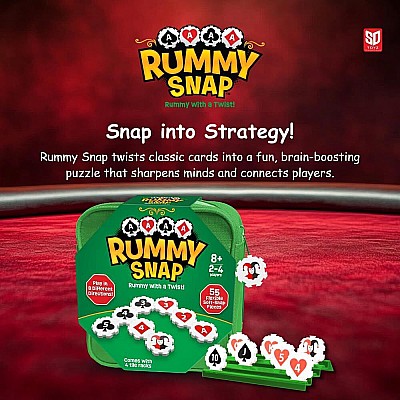 Rummy Snap Canvas Pouch