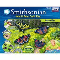 Smithsonian Butterflies Mold & Paint Kit