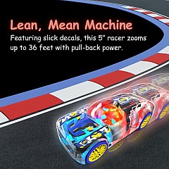 PullBack Marble Racers Muscle (assorted)