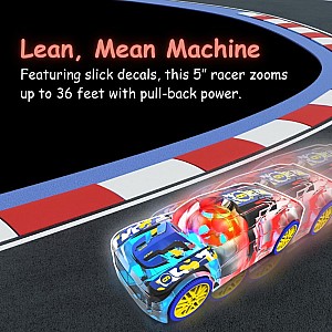 PullBack Marble Racers Muscle (assorted)