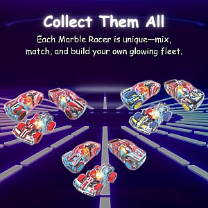 Pullback Marble Racers Open Wheel Racer (assorted)