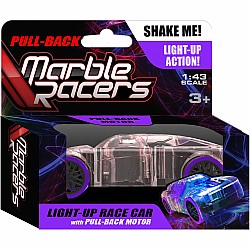 Pull-Back Marble Racers Single Assorted Colors  by skullduggery