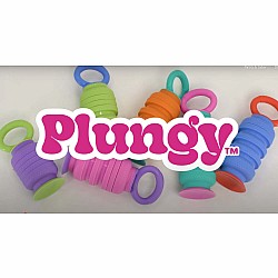 Krumples Plungy fidget toy (Pink)