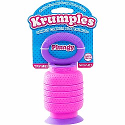 Krumples Plungy fidget toy (Pink)