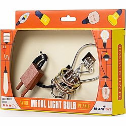 Metal Light Bulb puzzle