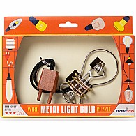 Metal Light Bulb puzzle