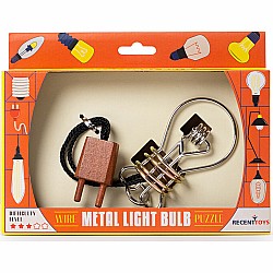 Metal Light Bulb puzzle