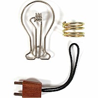 Metal Light Bulb puzzle