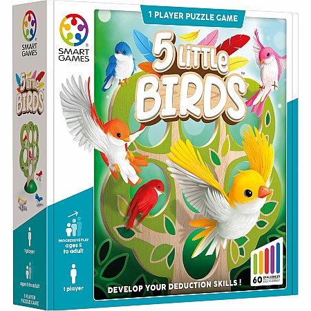 5 Little Birds Puzzle Game 