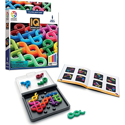 IQ Noodles: Bendable Brain Teaser with 120 Challenges