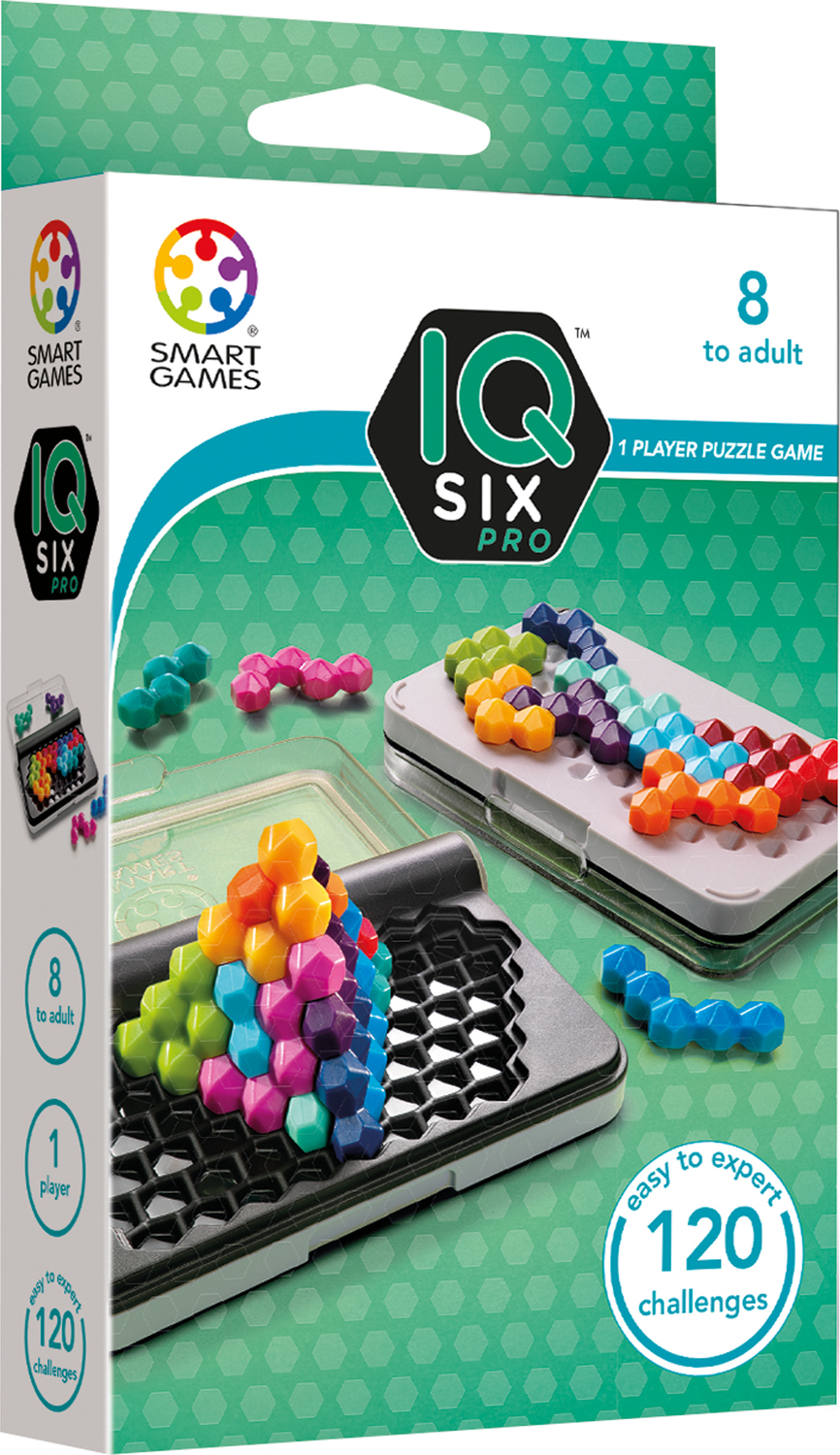 Smart Games IQ Puzzler Pro Compact Board Game Puzzle 120 3D