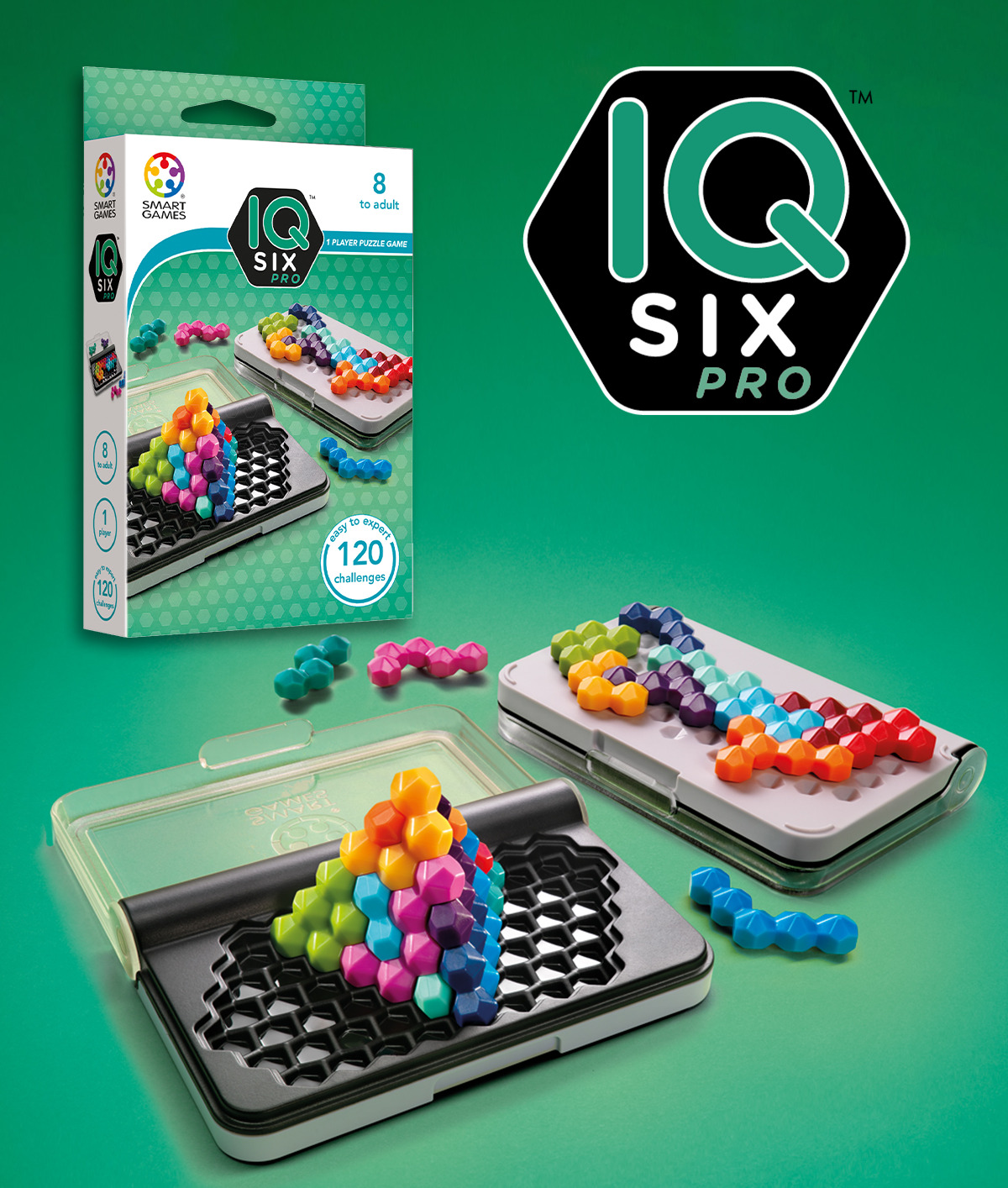 SmartGames IQ Six Pro - Teaching Toys and Books