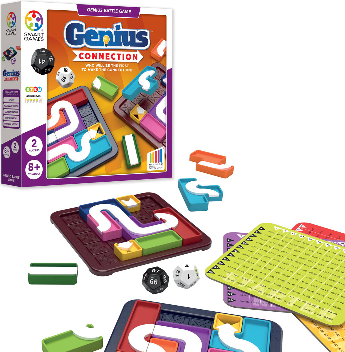 Genius Connection: Competitive & Solo Brain Game