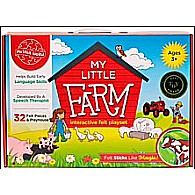 My Little Farm Felt Playset